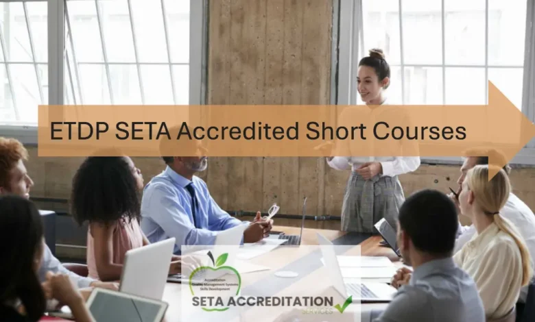 ETDP SETA Accredited Short Courses